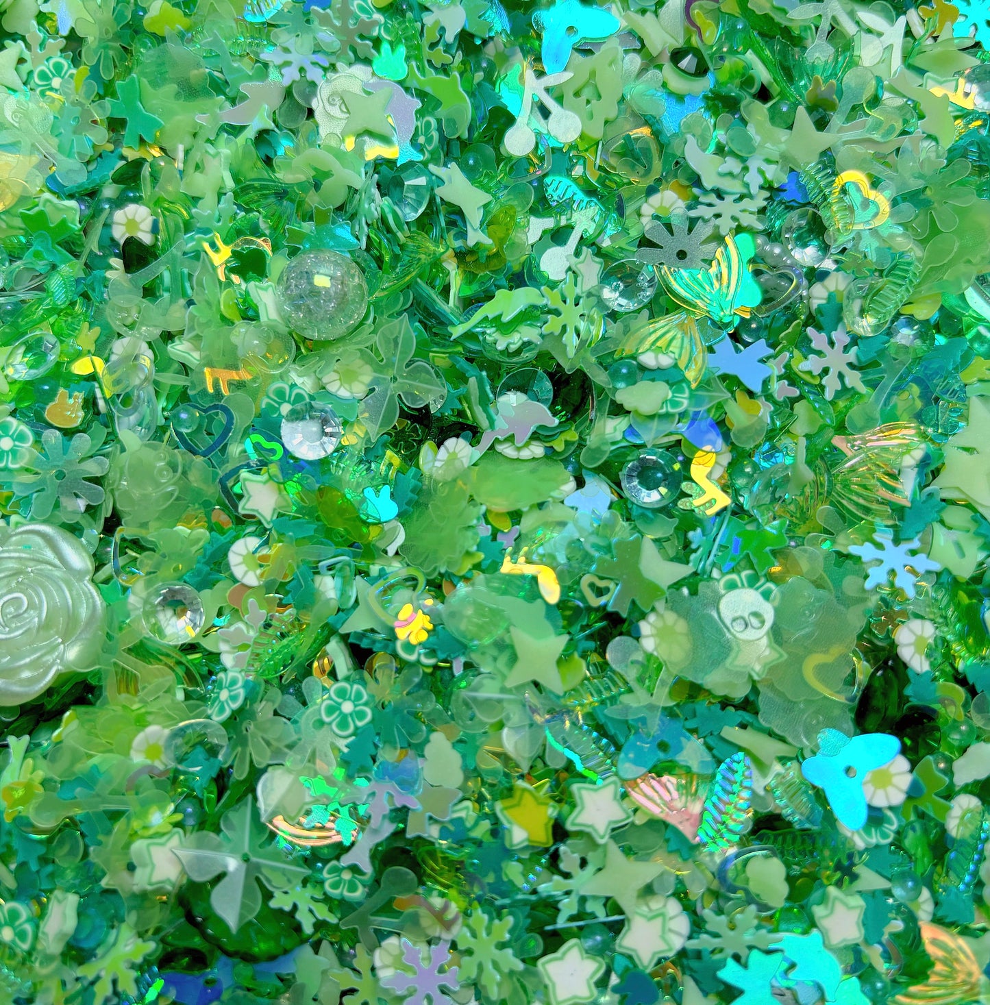 レジンミックス(夜光効果がある)ネイルパーツ💅